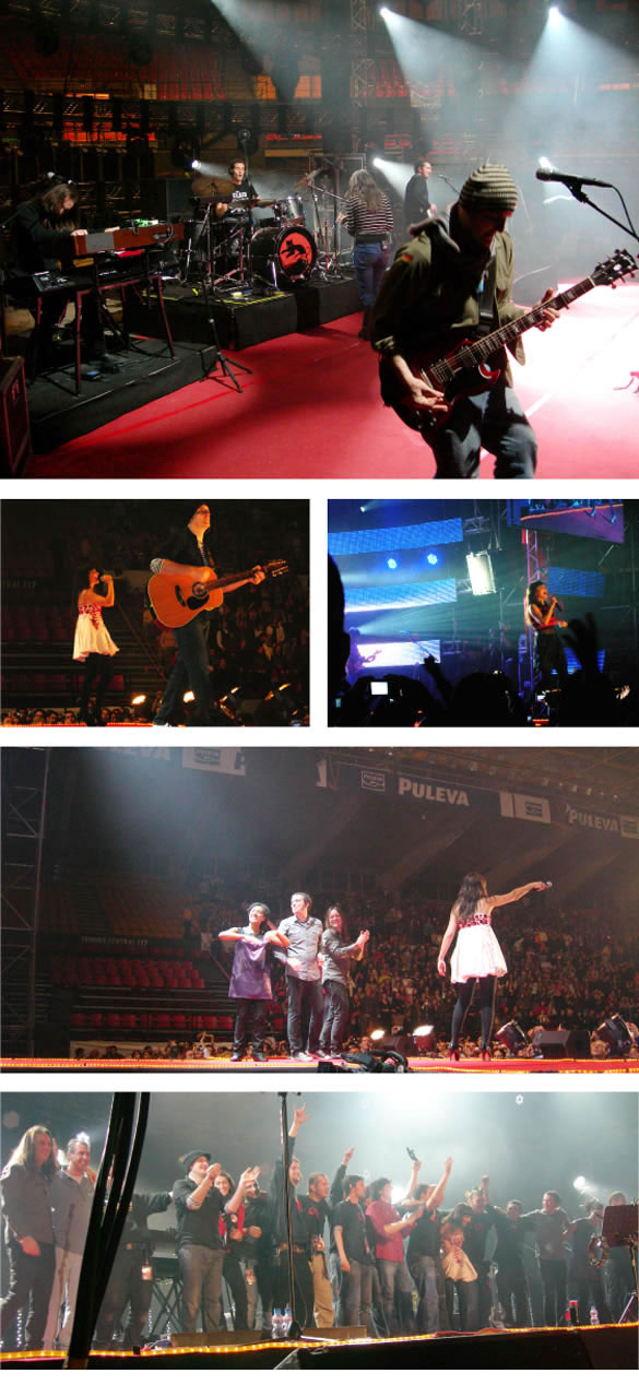 El fin de gira de Amaral El fin de gira de Amaral